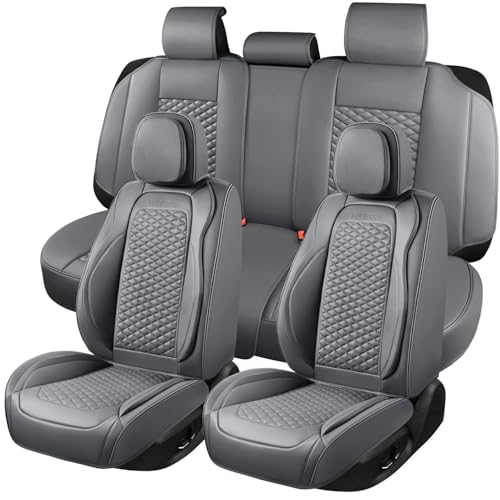 Car Seat Covers Full Set (5 Pack / Gray)