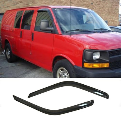 Window Visors for 96 (96-20 Express/Savana/Kodiak/Topkick)