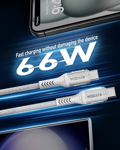 Coiled USB C to C Cable for Car 3ft (3FT - 2Pack / USB C to USB C / Silver)