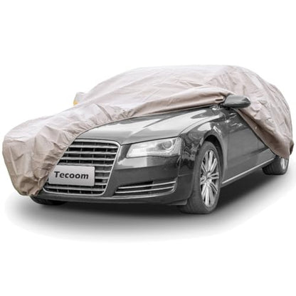 Thick Shell Waterproof All Weather Car Cover (Brown / 3XL：for Sedan(Lenght 170"190" ))