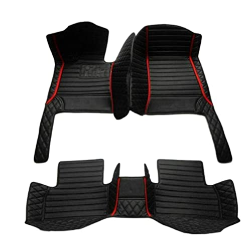 Customization Floor Mats and Cargo Mats are Suitable for 99% of Cars (3D Black Red 1 / 3D Floor Mats)