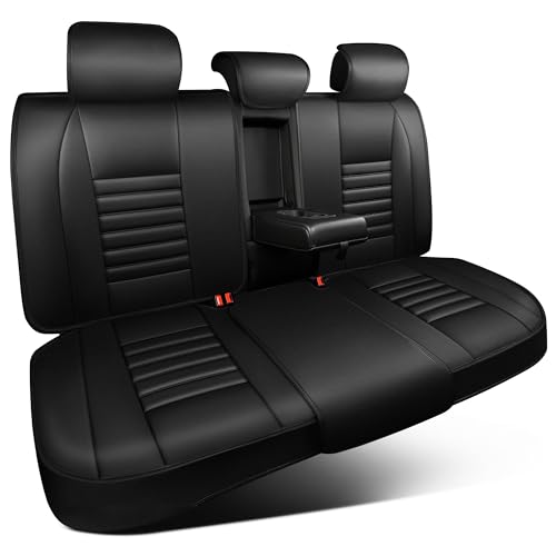 Back Seat Covers (Rear Black / Full Set)