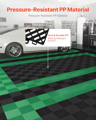 Interlocking Drainage Mat (Black / 15.7 x 15.7 inch)
