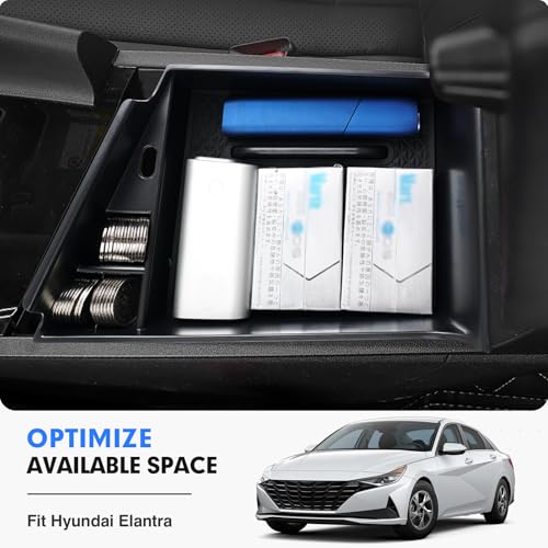 Center Console Organizer for 2021 (2021-2026 Hyundai Elantra)