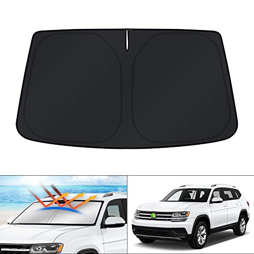 Windshield Sun Shade for Volkswagen Atlas Accessories 2018 (FOR | Volkswagen Atlas 2018-2025)
