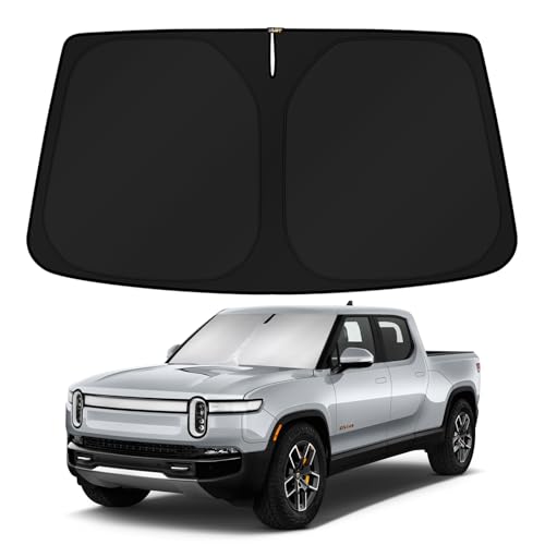 Windshield Sun Shade for Rivian R1T R1S Accessories 2022 (FOR | Rivian R1T 2022-present)