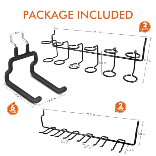 Utility Heavy Duty Pegboard Hooks (10 Pack)