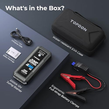 JS2000Pro Jump Starter (gray)