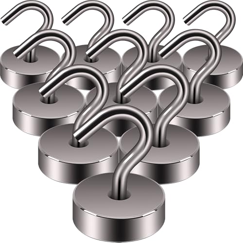 Magnetic Hooks Steel Tube Design for Cruise (Gray / 40lb Magnetic Hooks)