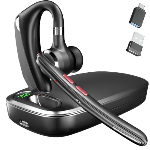 95X Bluetooth Mono Computer Headset with Charging Case