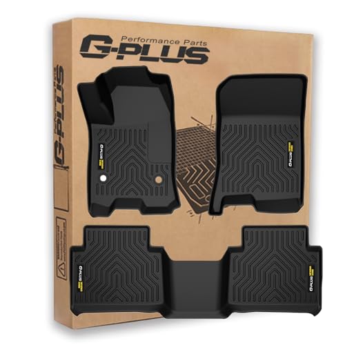 TPE Floor Mats Fit Chevy Colorado GMC Canyon Crew Cab 2023 (23-25|Fit Chevy Colorado Crew Cab|3PCS)