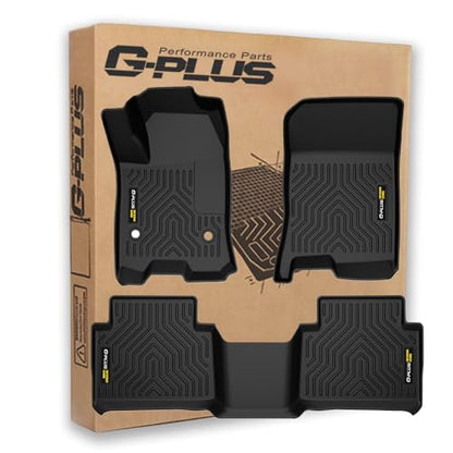 TPE Floor Mats Fit Chevy Colorado GMC Canyon Crew Cab 2023 (23-25|Fit Chevy Colorado Crew Cab|3PCS)