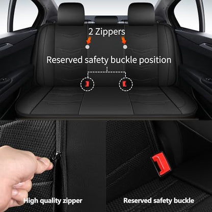 Car Seat Cover (N2 Black / Full Set)