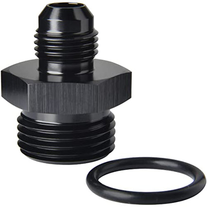 8AN Male Flare to 12AN 12 ORB O (8AN to 12AN ORB / Black - 1PC)