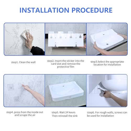 Wall Mount Bathroom Sink 19.7*15.3 No (19.7*15.3*7.1)