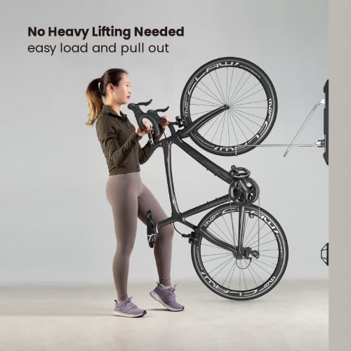 Bike Storage Rack (Road Bike Rack (TIRE WIDTH ≤2.1''))