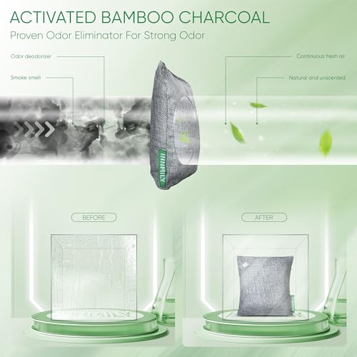 Activated Charcoal Odor Absorber (10 x 100g)