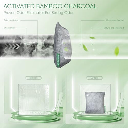 Activated Charcoal Odor Absorber (10 x 100g)