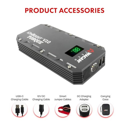 EL7507 Jump Starter iOnBoost V10 Torque 1000Amp Peak 12V Portable Lithium Car Battery Up to 7.8L V10 or 6.7L Diesel (Torque V10)