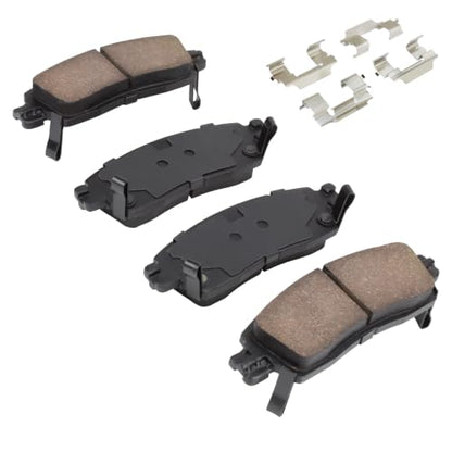Premium Semi Met Rear Brake Pads w