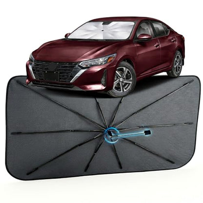 Car Windshield Sun Shade Umbrella for Nissan Sentra 2020 (For Nissan Sentra 2020-2026)