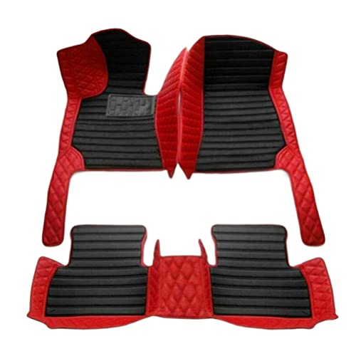 Customization Floor Mats and Cargo Mats are Suitable for 99% of Cars (3D Black Red / 3D Floor Mats)