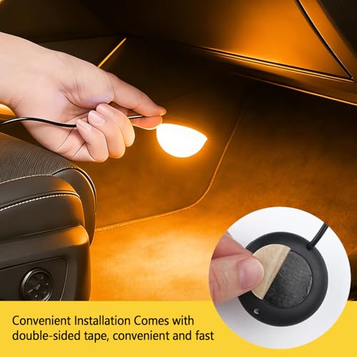 Car Interior LED Lights (Orange)