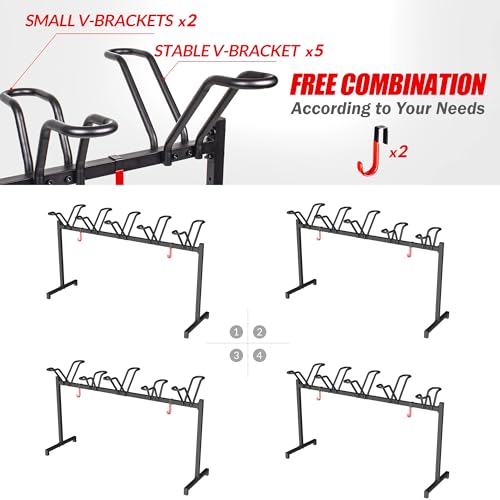 5 Bike Floor Stand (5 Bikes)