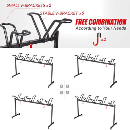 5 Bike Floor Stand (5 Bikes)