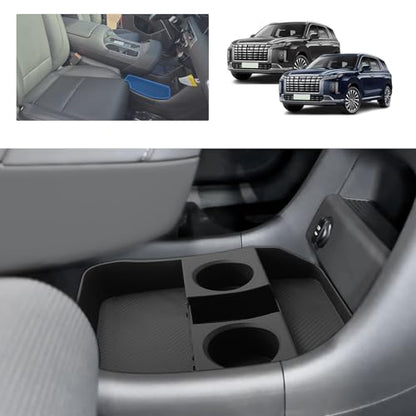 for 2026 Hyundai Palisade Under Console Organizer for 2026 Palisade Hybrid 7