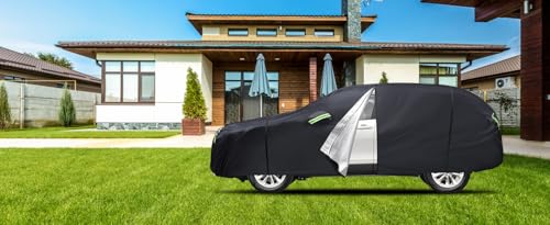Car Cover Custom Fit for Toyota RAV4 1996 (Fit for Toyota RAV4 Black)