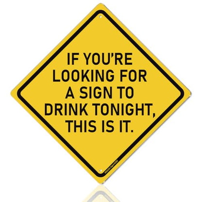 12x12″ Bar Sign (DrinkTonight)