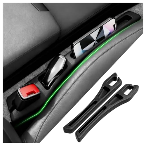 2PCS Car Seat Gap Filler Organizer with Phone Holder