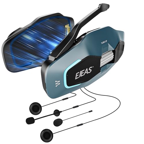 X10 Motorcycle Helmet Bluetooth Headset Speakers Headphone (Green)