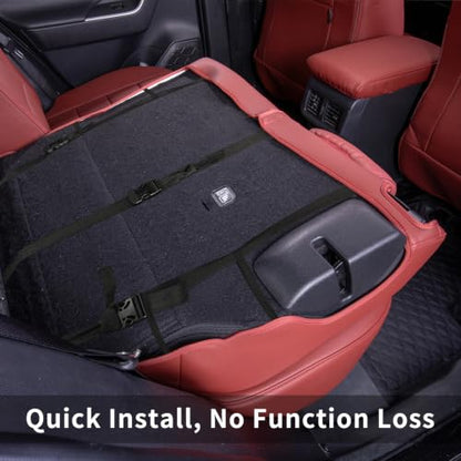 CRV Car Seat Covers Custom Fit for Honda 2012 (Leatherette(Wine Red) / 2012-2014 CRV EX,EX-L,LX)
