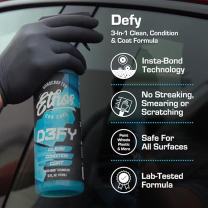 Ethos Defy 3 in 1 Ceramic Coating (16 Fl Oz (Pack of 2))