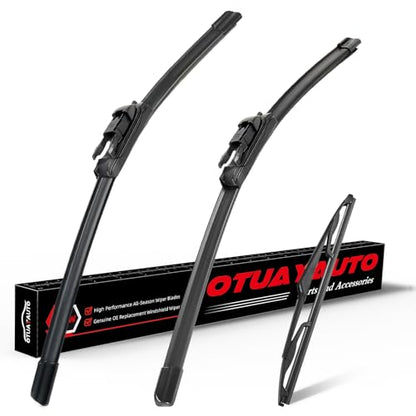 Premium Windshield Wiper Blades (28"+28"+12")