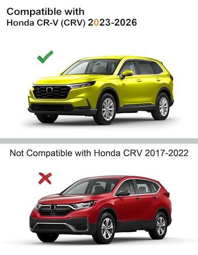 in Channel Window Visors Rain Guards for Honda CR (Fit for 2023-2026 Honda CRV)