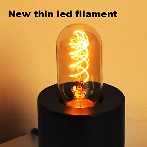 Vintage LED Spiral Filament Bulb T14 (4.33in(110mm))