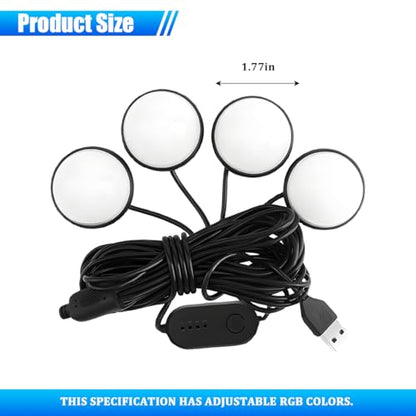 Car Interior LED Lights (Multicolor)