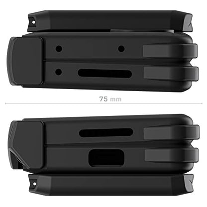 Exec Wallet Case for Galaxy Z Fold 4 with Magnetic Credit Card Holder (Galaxy Z Fold 4 / Black)