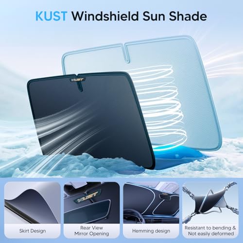 Custom Fit Windshield Sun Shade for 2018 (FOR | Volvo XC60 2018-present)