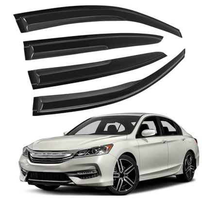 Window Visors Rain Guards Fits for Honda Accord 2013 (Fit for Honda Accord 2013-2017)