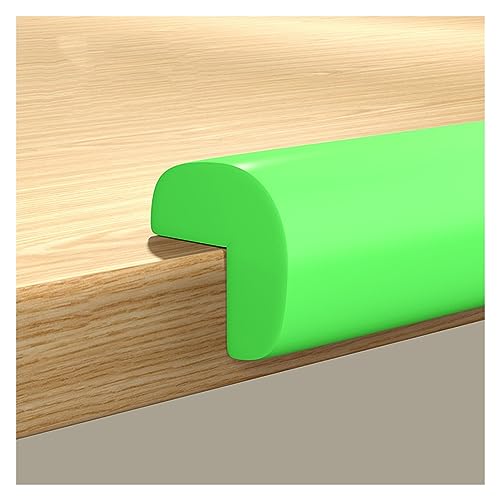 Sharp Edge Safety Corner Edge Foam Padding (Green-a / 4pcs)