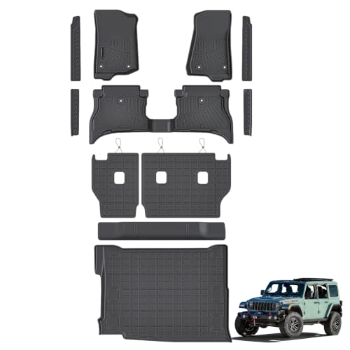 Floor Mats Door Sill Guards & Cargo Liner for 2021