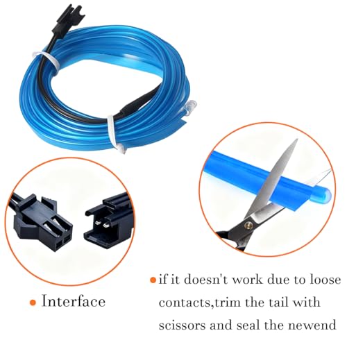 Car LED Strip Lights (Blue)