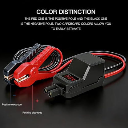 Smart Jump Starter Clamps for 12V Portable Car Jump Starters (FOR MEGAWISE)