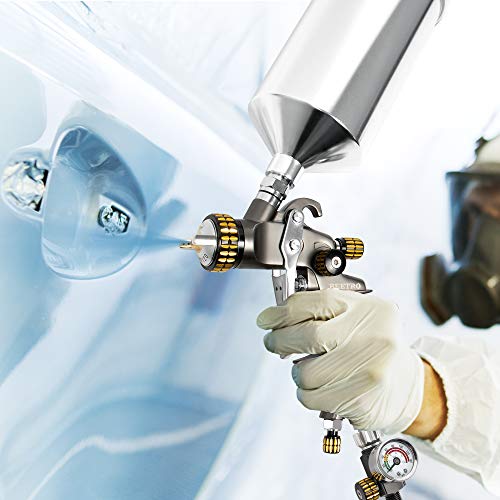 HVLP Air Spray Gun (1000ML 1.4/1.8mm Tips)