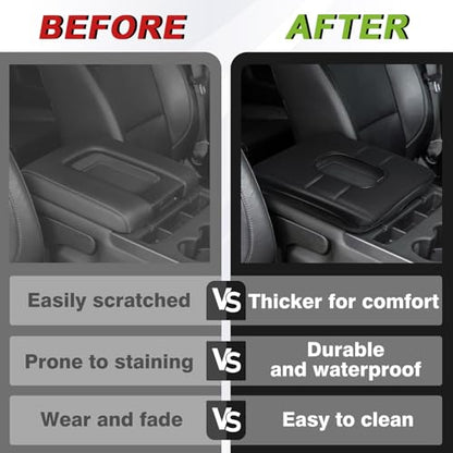 Armrest Cover for Silverado & Sierra 2014 (1) 14-18 |Silverado & Sierra| Jump Seat, Regular)
