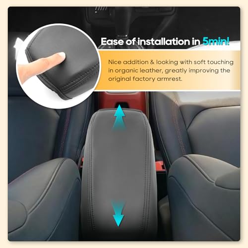 Armrest Cover for 2015 (7)For 15-23 Renegade BU Regular Black)